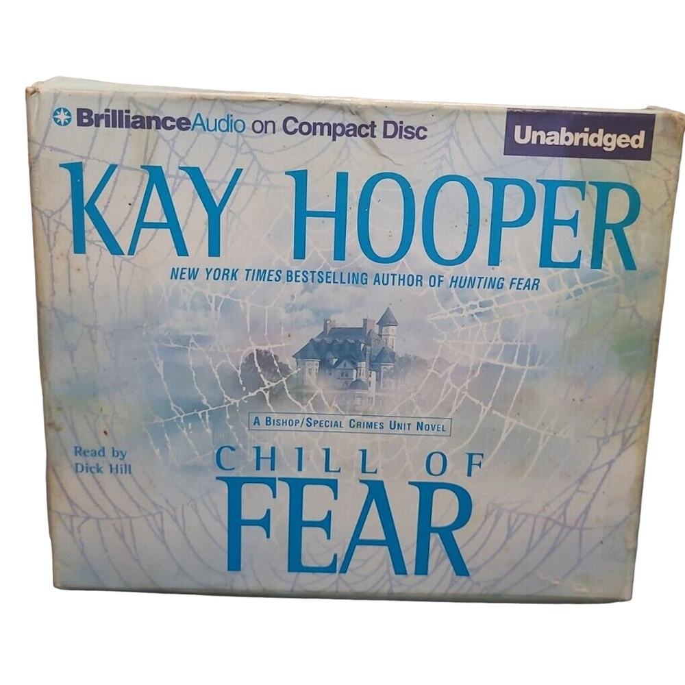 Chill of Fear by Kay Hooper Audiobook CD Unabridged Mystery Novel